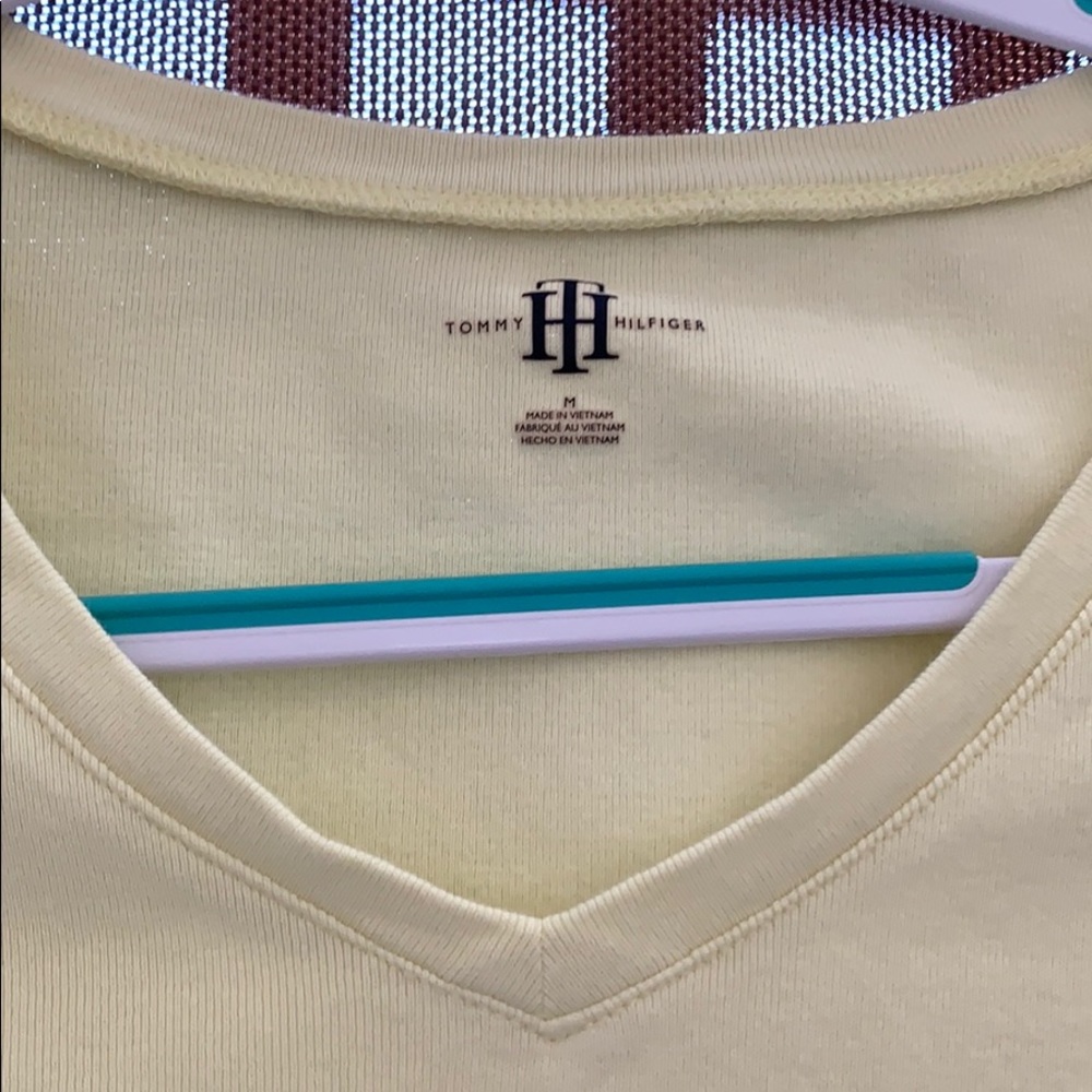 Yellow Tommy Hilfiger T-shirt